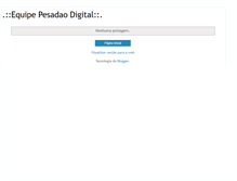 Tablet Screenshot of equipepesadaodigital.blogspot.com