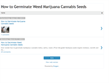 Tablet Screenshot of germinateweedseeds.blogspot.com