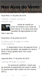 Mobile Screenshot of nasasasdovento.blogspot.com