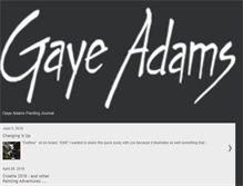 Tablet Screenshot of gayeadams.blogspot.com