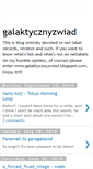 Mobile Screenshot of galaktycznyzwiad.blogspot.com