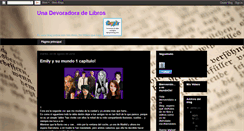 Desktop Screenshot of adolescentegotica.blogspot.com