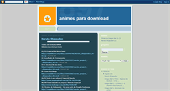 Desktop Screenshot of animes-animesparadownload.blogspot.com