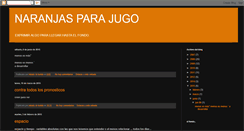 Desktop Screenshot of naranjasparajugo.blogspot.com