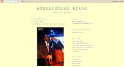 Desktop Screenshot of mudslingingbirds.blogspot.com