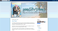 Desktop Screenshot of good2bewood.blogspot.com