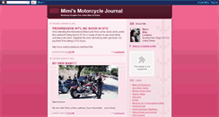 Desktop Screenshot of mimismotorcyclejournal.blogspot.com