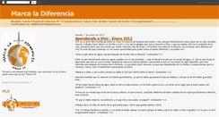 Desktop Screenshot of markaladiferencia.blogspot.com