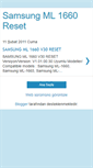 Mobile Screenshot of ml1660reset.blogspot.com