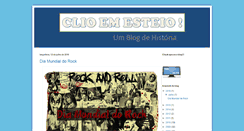 Desktop Screenshot of clio-esteio.blogspot.com