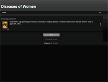 Tablet Screenshot of diseases-of-women.blogspot.com