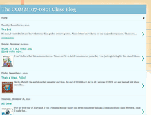 Tablet Screenshot of comm0801.blogspot.com