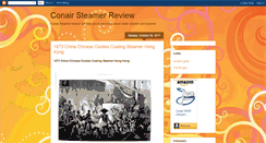 Desktop Screenshot of conair-steamer-review.blogspot.com