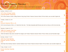 Tablet Screenshot of conair-steamer-review.blogspot.com