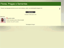 Tablet Screenshot of florespragasesementes.blogspot.com
