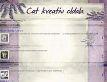 Tablet Screenshot of catkreativoldala.blogspot.com