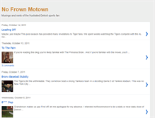 Tablet Screenshot of nofrownmotown.blogspot.com