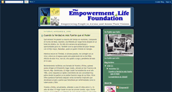 Desktop Screenshot of empowerment4lifefoundationespanol.blogspot.com