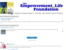 Tablet Screenshot of empowerment4lifefoundationespanol.blogspot.com