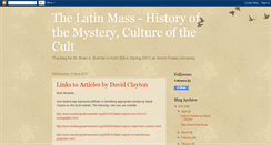 Desktop Screenshot of hum-305-the-latin-mass.blogspot.com