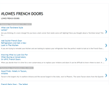 Tablet Screenshot of lowesfrenchdoors.blogspot.com