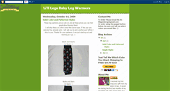 Desktop Screenshot of lilllegs.blogspot.com