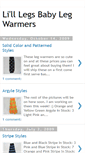 Mobile Screenshot of lilllegs.blogspot.com
