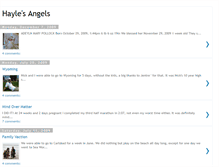 Tablet Screenshot of haylesangels.blogspot.com