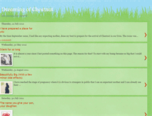 Tablet Screenshot of dreamingofchestnut.blogspot.com