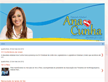 Tablet Screenshot of dep-anacunha.blogspot.com