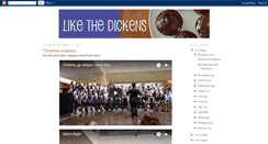 Desktop Screenshot of likethedickens.blogspot.com