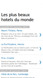 Mobile Screenshot of lesplusbeauxhotels.blogspot.com