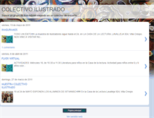 Tablet Screenshot of colectivoilustrado.blogspot.com