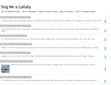 Tablet Screenshot of lullabykisses.blogspot.com