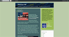 Desktop Screenshot of americanfair.blogspot.com