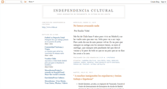 Desktop Screenshot of independenciaculturalx.blogspot.com