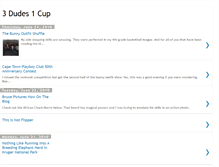 Tablet Screenshot of 3dudes1cup.blogspot.com
