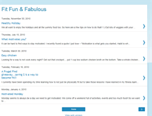 Tablet Screenshot of fitfunandfabulous.blogspot.com