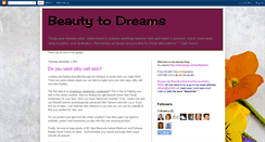 Desktop Screenshot of beautytodreams.blogspot.com