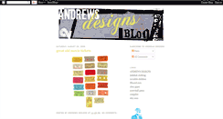 Desktop Screenshot of andrews-designs.blogspot.com