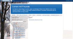 Desktop Screenshot of lernenmitfreunde.blogspot.com