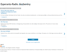 Tablet Screenshot of esperanto-radio-ferhar.blogspot.com