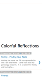 Mobile Screenshot of colorreflections.blogspot.com