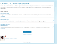 Tablet Screenshot of differenziata.blogspot.com