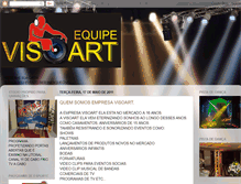 Tablet Screenshot of equipevisoart.blogspot.com