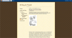 Desktop Screenshot of elblogdevindel.blogspot.com