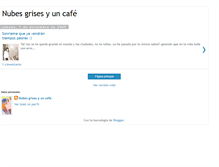Tablet Screenshot of nubesgrisesyuncafe.blogspot.com