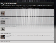 Tablet Screenshot of birgittesvaerksted.blogspot.com