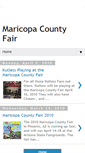 Mobile Screenshot of maricopacountyfair.blogspot.com