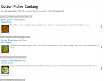 Tablet Screenshot of cottonpickercooking.blogspot.com